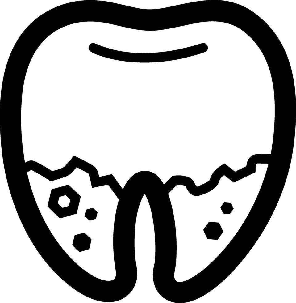 dente dentista icona simbolo Immagine vettore. illustrazione di il dentale medicina simbolo design grafico Immagine vettore