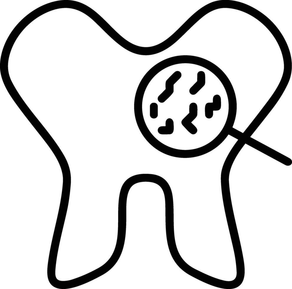 dente dentista icona simbolo Immagine vettore. illustrazione di il dentale medicina simbolo design grafico Immagine vettore