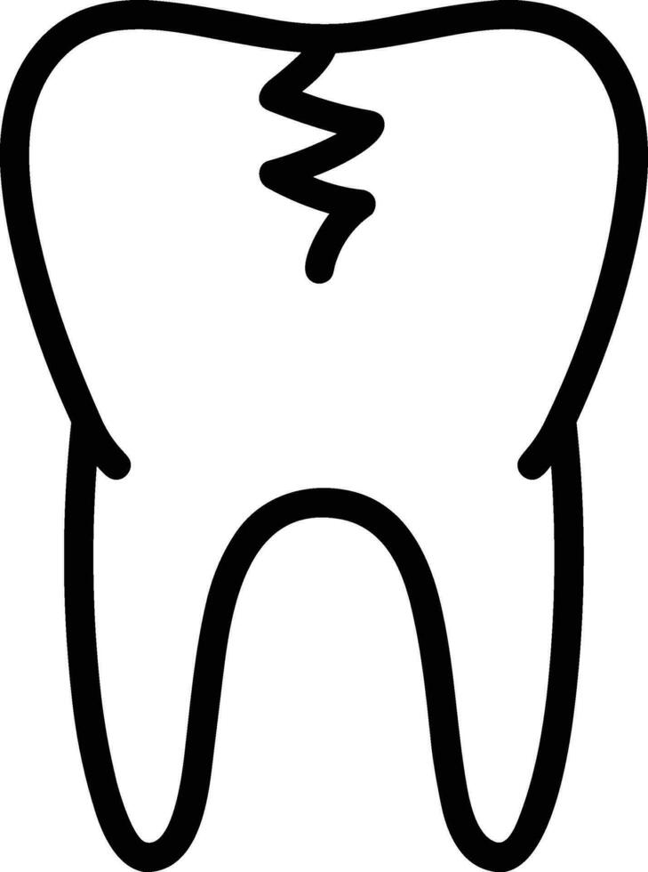 dente dentista icona simbolo Immagine vettore. illustrazione di il dentale medicina simbolo design grafico Immagine vettore