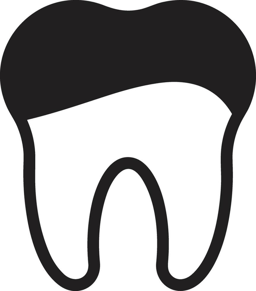 dente dentista icona simbolo Immagine vettore. illustrazione di il dentale medicina simbolo design grafico Immagine vettore