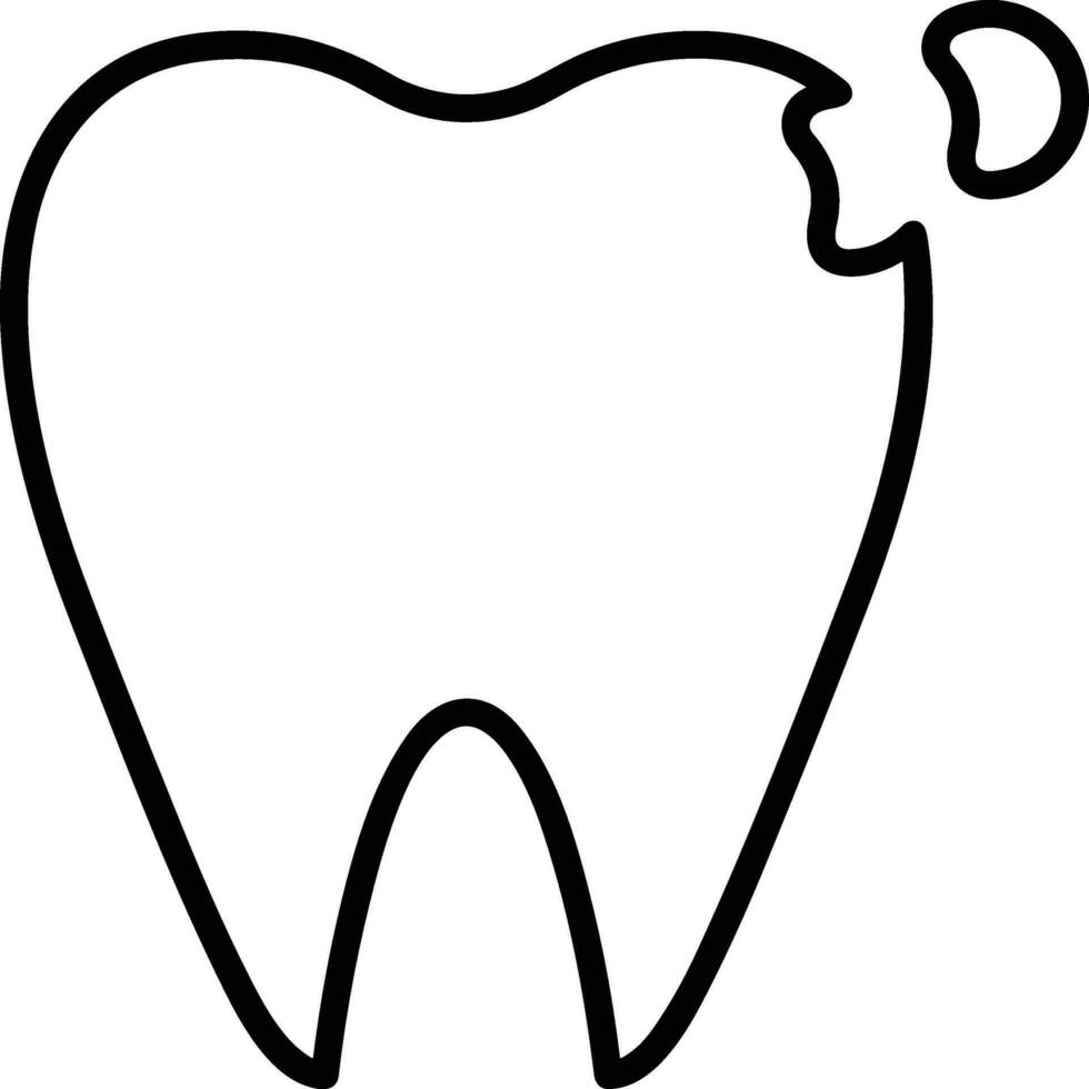 dente dentista icona simbolo Immagine vettore. illustrazione di il dentale medicina simbolo design grafico Immagine vettore