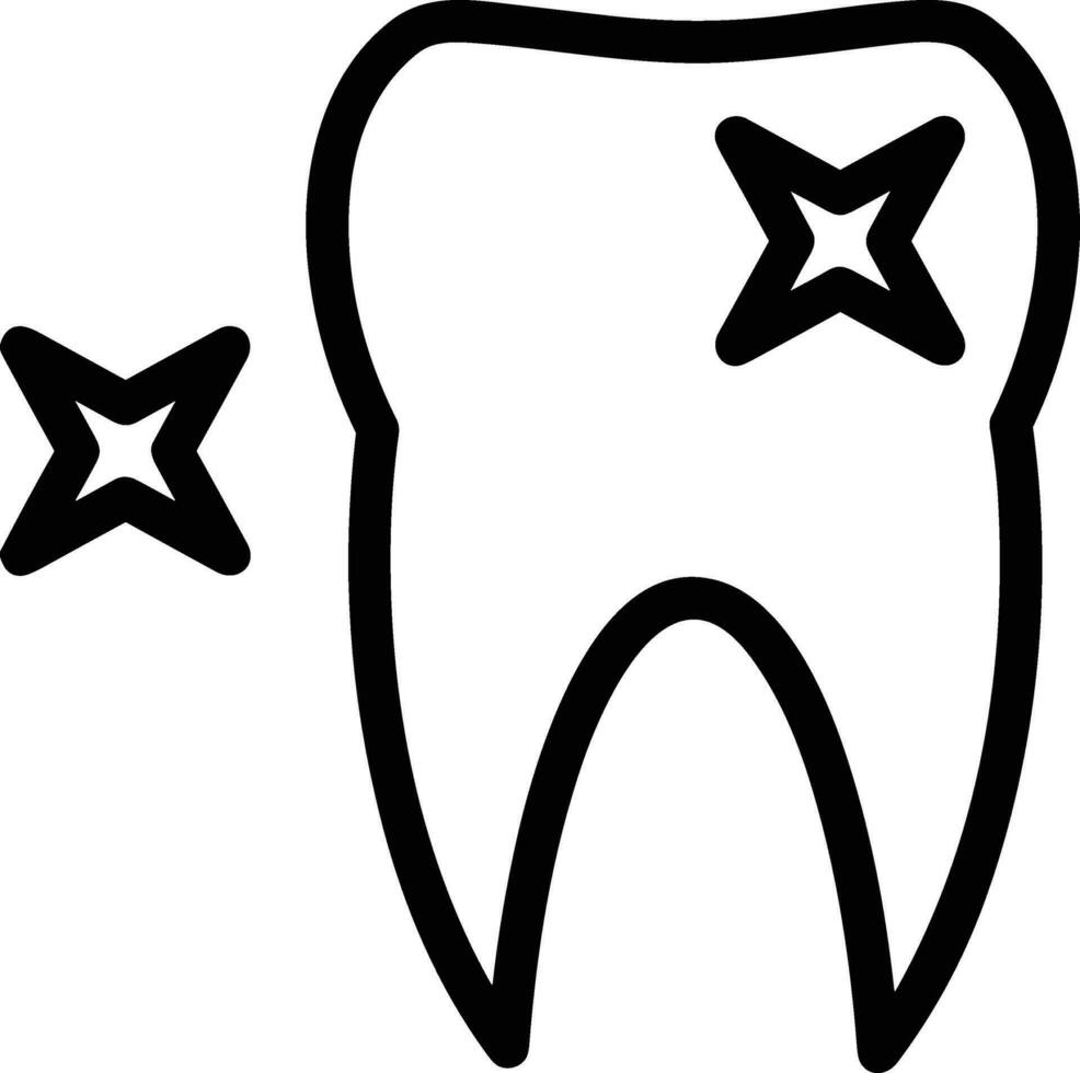 dente dentista icona simbolo Immagine vettore. illustrazione di il dentale medicina simbolo design grafico Immagine vettore