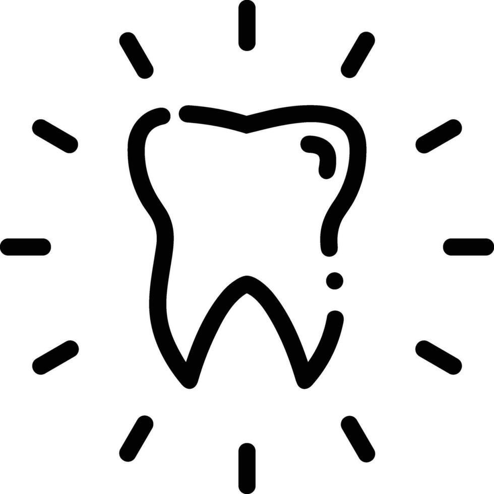 dente dentista icona simbolo Immagine vettore. illustrazione di il dentale medicina simbolo design grafico Immagine vettore