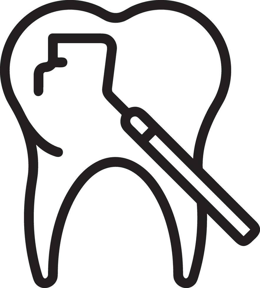 dente dentista icona simbolo Immagine vettore. illustrazione di il dentale medicina simbolo design grafico Immagine vettore