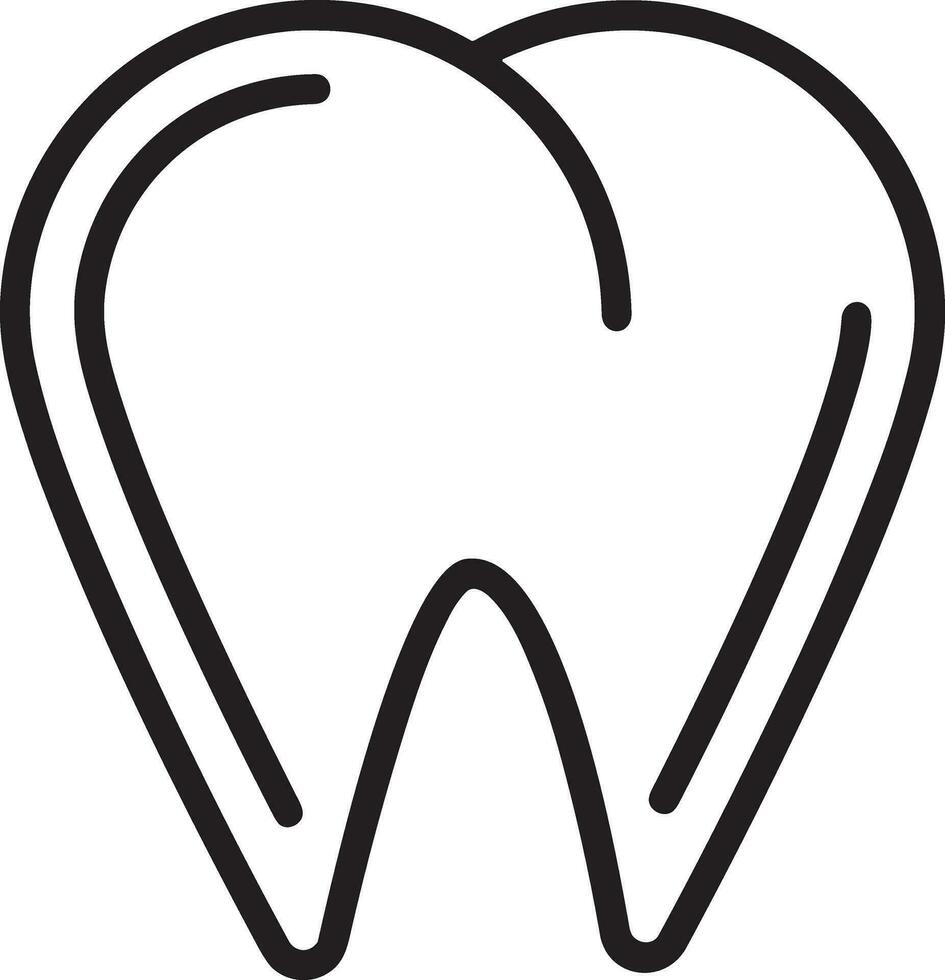 dente dentista icona simbolo Immagine vettore. illustrazione di il dentale medicina simbolo design grafico Immagine vettore