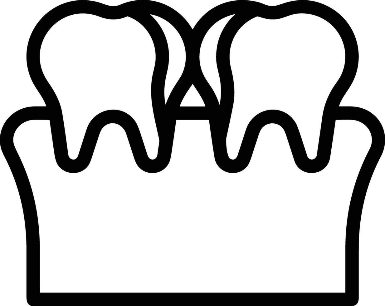 dente dentista icona simbolo Immagine vettore. illustrazione di il dentale medicina simbolo design grafico Immagine vettore