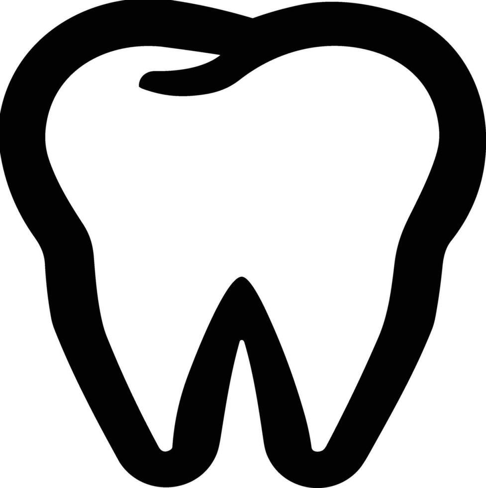 dente dentista icona simbolo Immagine vettore. illustrazione di il dentale medicina simbolo design grafico Immagine vettore