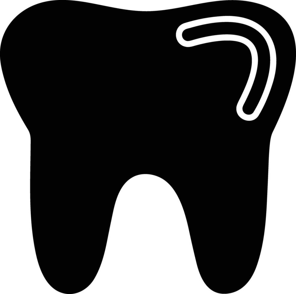 dente dentista icona simbolo Immagine vettore. illustrazione di il dentale medicina simbolo design grafico Immagine vettore