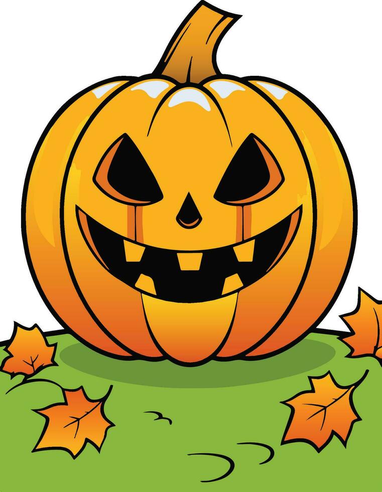 Halloween cartone animato illustrazione ragazzo bambini vettore Immagine