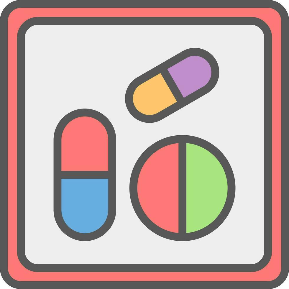 farmaci vettore icona design
