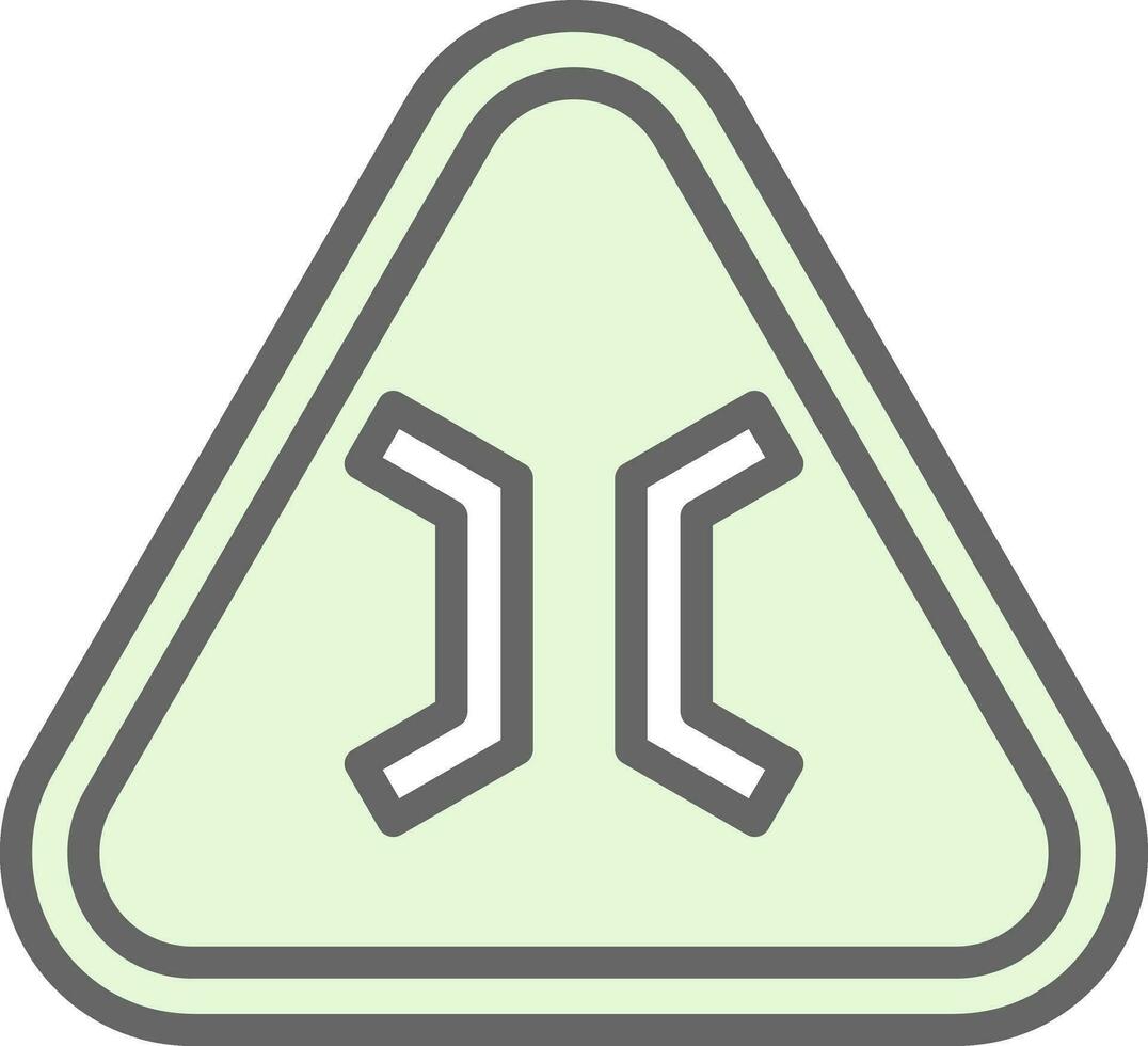 stretto ponte vettore icona design