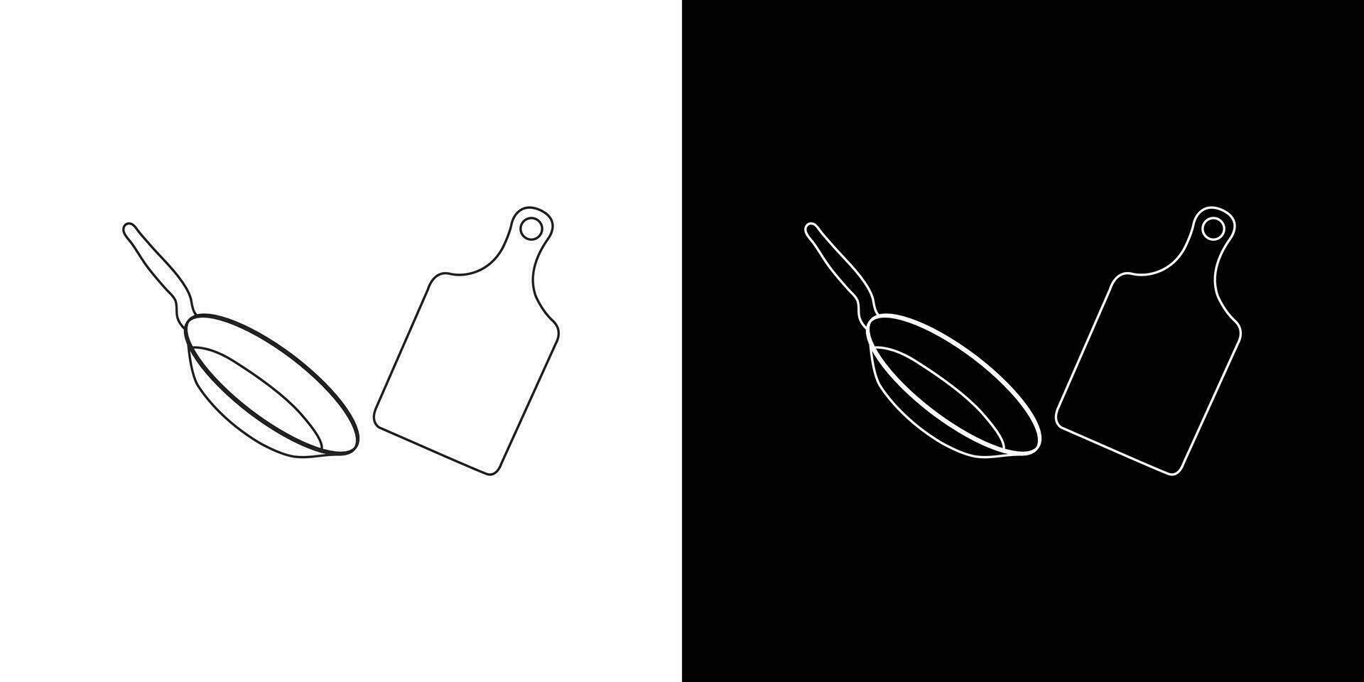 mano disegnato illustrazione cucina utensili vettore