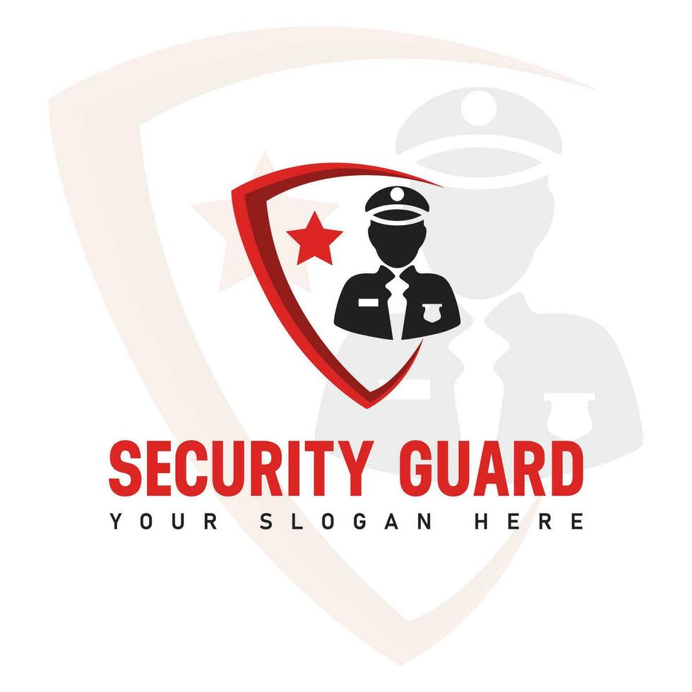 creativo scudo per sicurezza logo design vettore modificabile