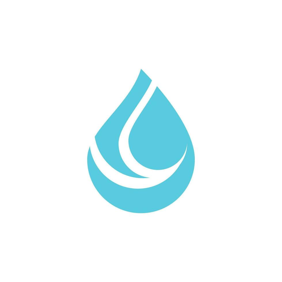 acqua far cadere logo vettore elemento attività commerciale illustrazione simbolo e design