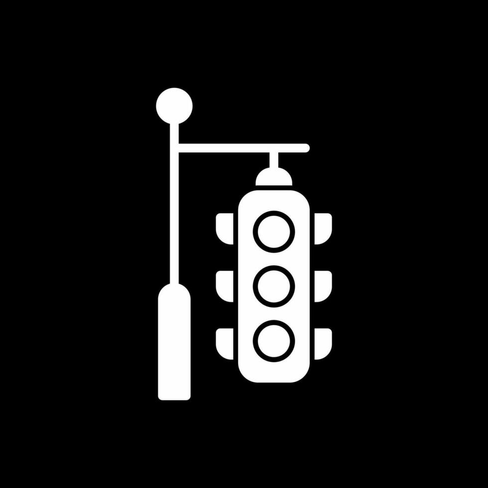 traffico luci vettore icona design