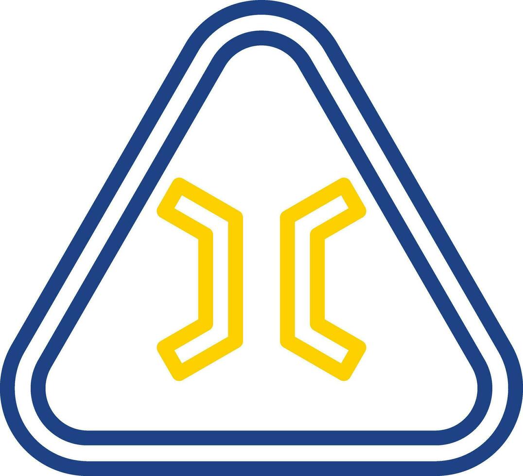 stretto ponte vettore icona design