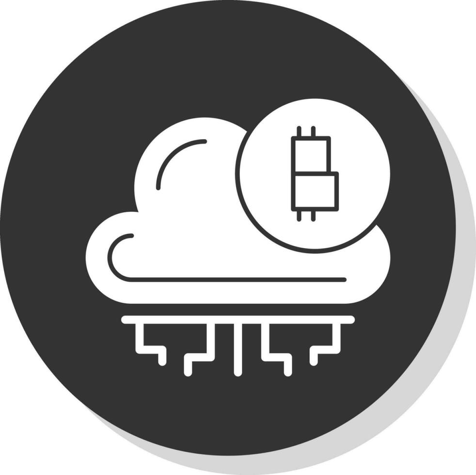 nube estrazione vettore icona design