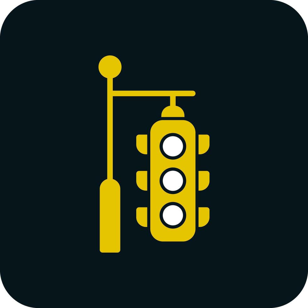 traffico luci vettore icona design