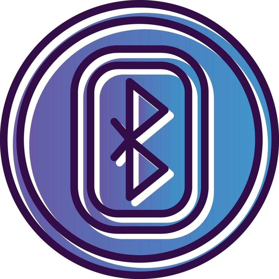 Bluetooth vettore icona design