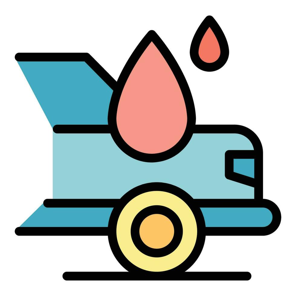 auto città lavare icona vettore piatto