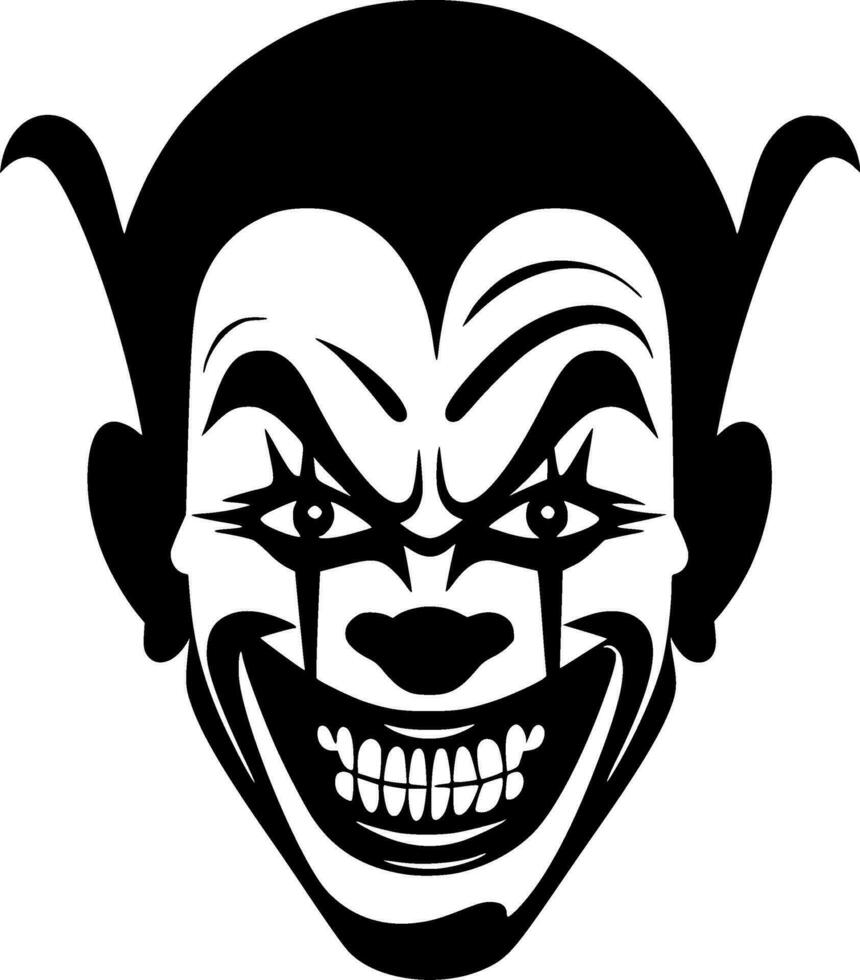 clown - alto qualità vettore logo - vettore illustrazione ideale per maglietta grafico