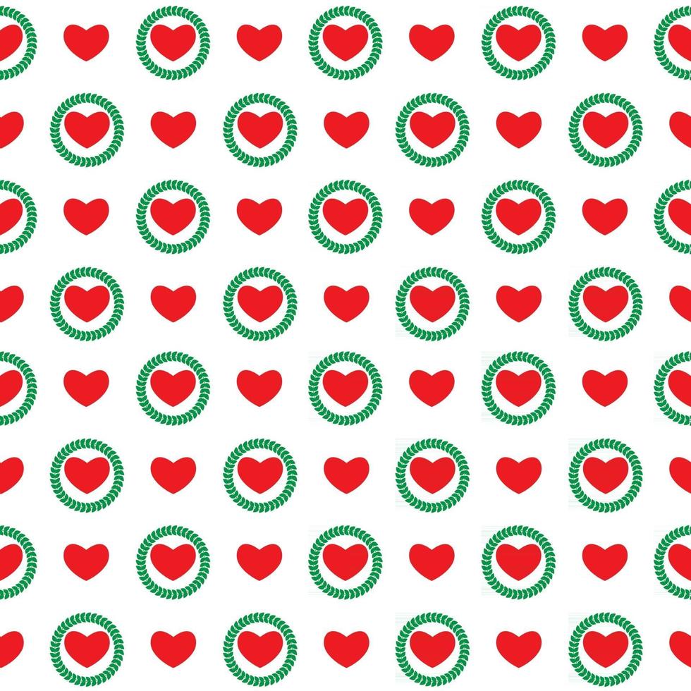 cuore, amore, seamless, modello, fondo, vettore, illustration vettore