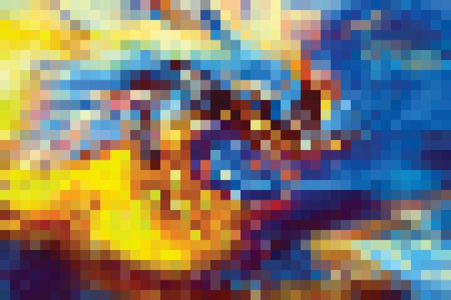 pixel di sfondo creativo vettore