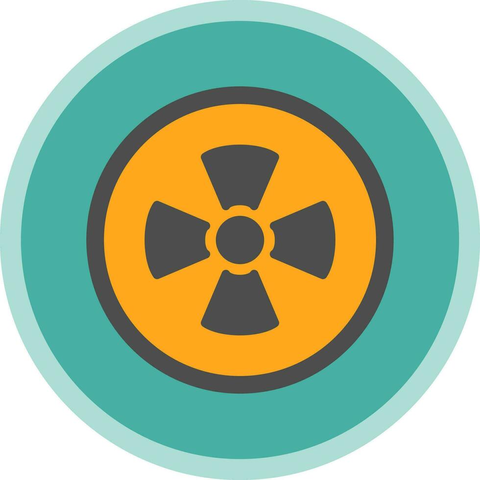 radioattivo vettore icona design