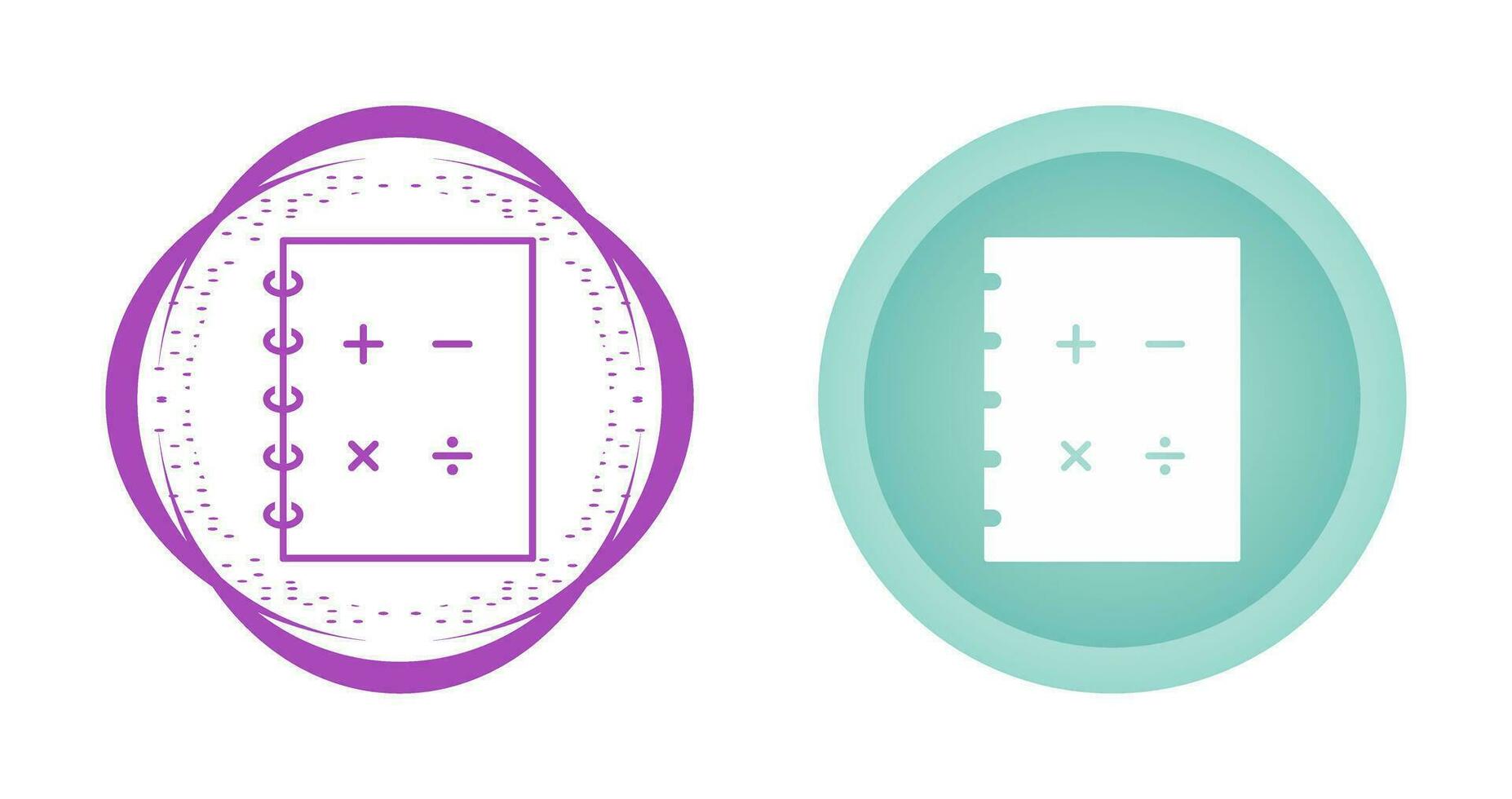 icona del vettore di matematica