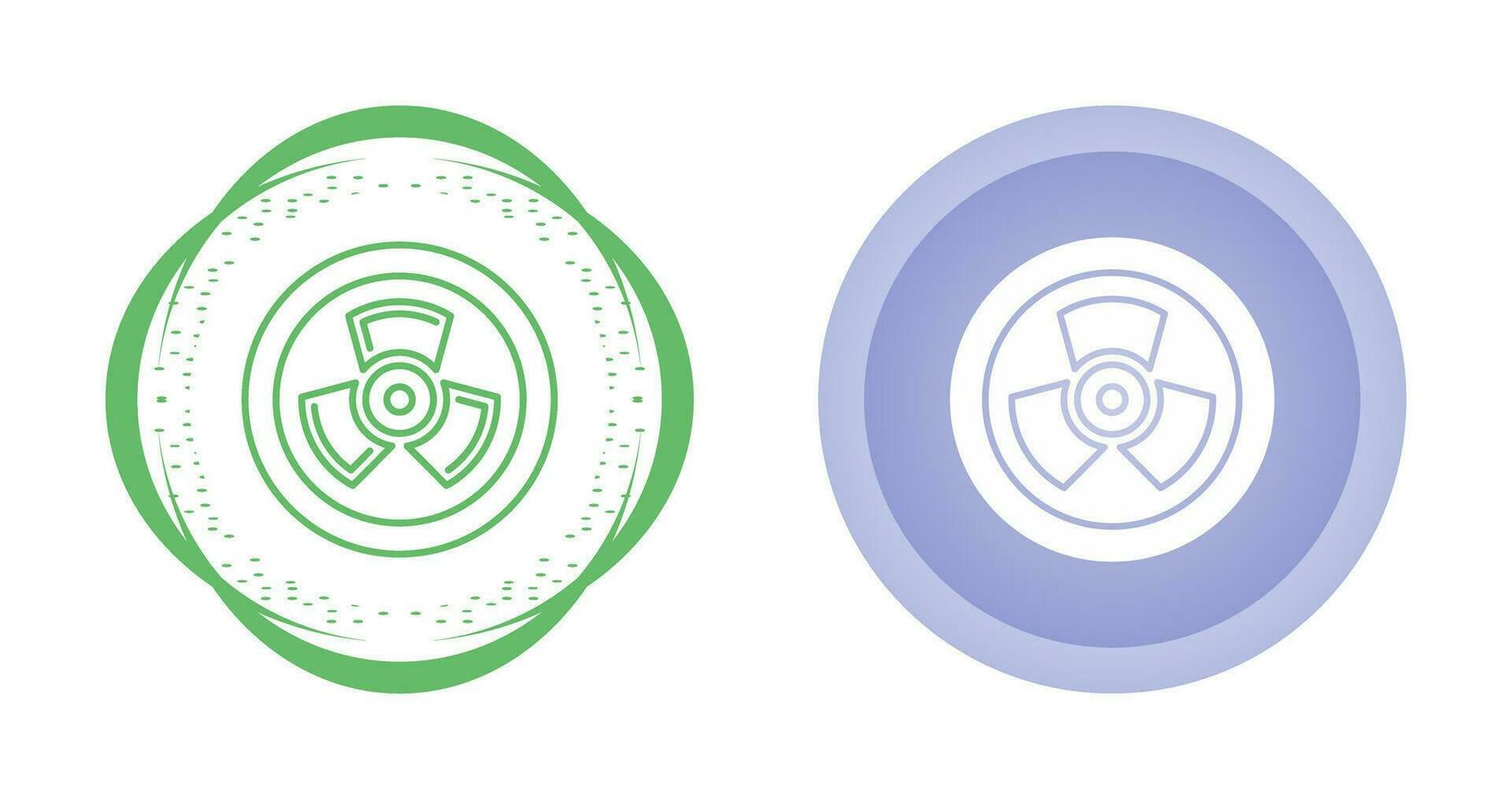 nucleare vettore icona