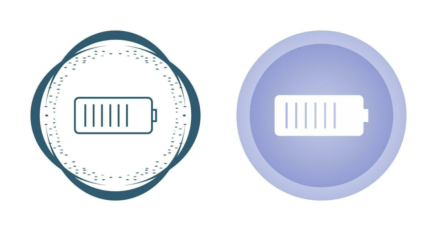 icona di vettore della batteria