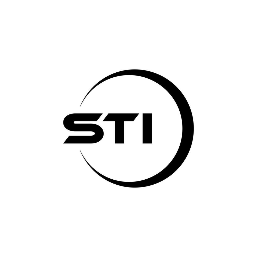 sti lettera logo disegno, ispirazione per un' unico identità. moderno eleganza e creativo design. filigrana il tuo successo con il Impressionante Questo logo. vettore