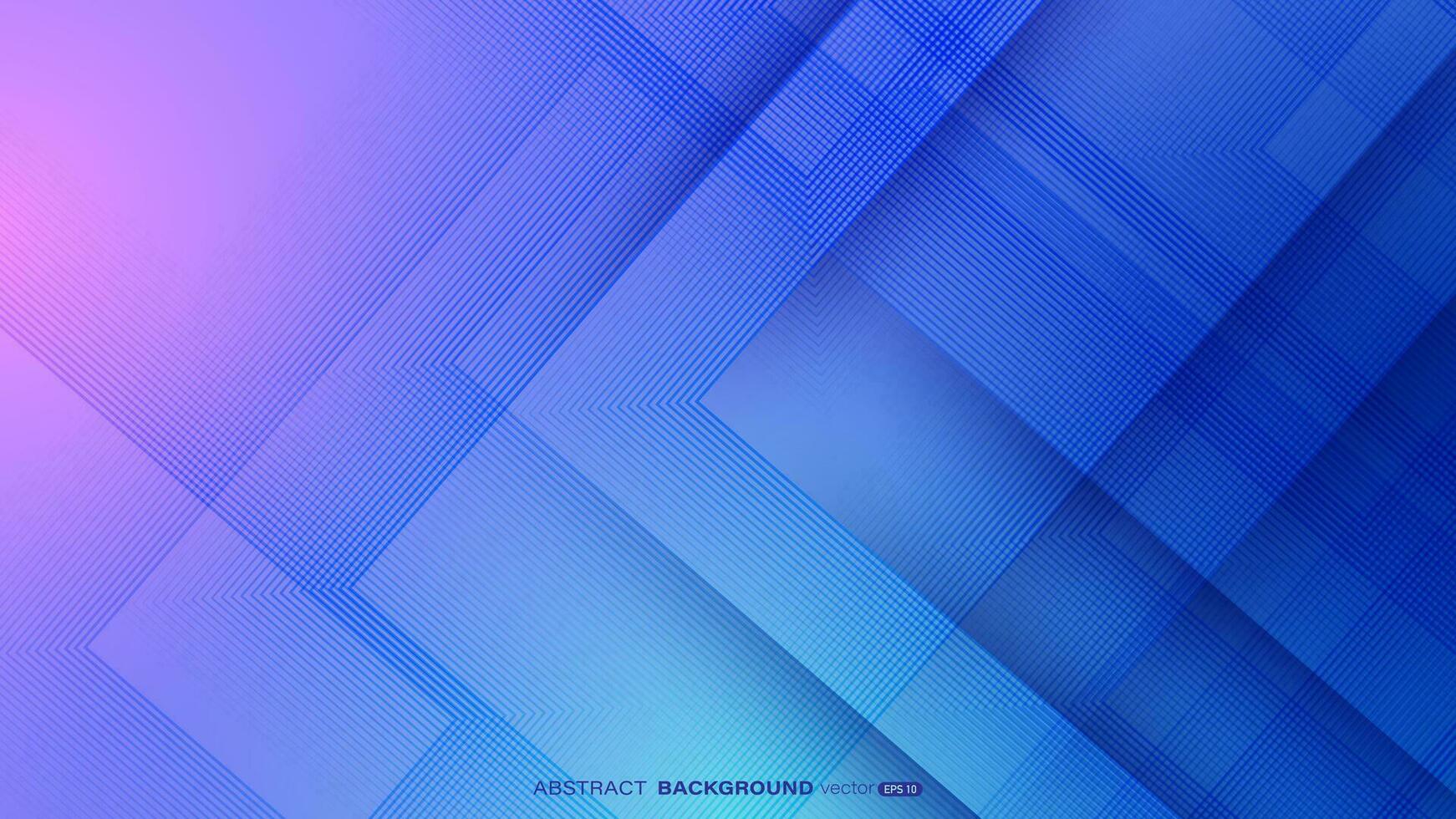 astratto diagonale blu Linee sovrapposizione su pendenza sfondo vettore