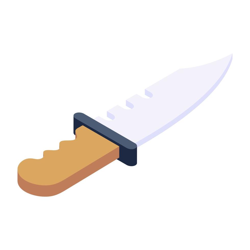 utensile da taglio a coltello vettore