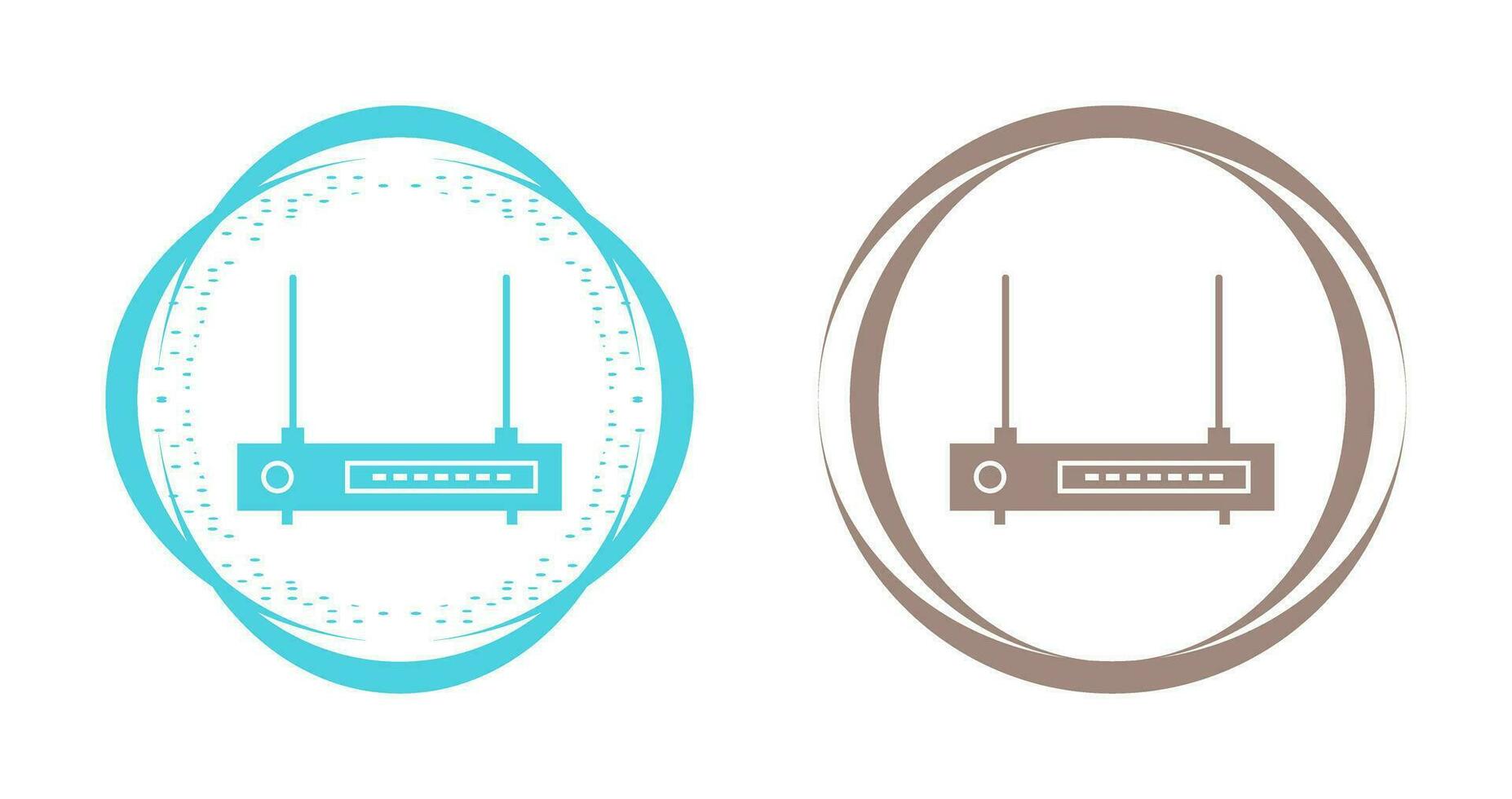 Wi-Fi router vettore icona