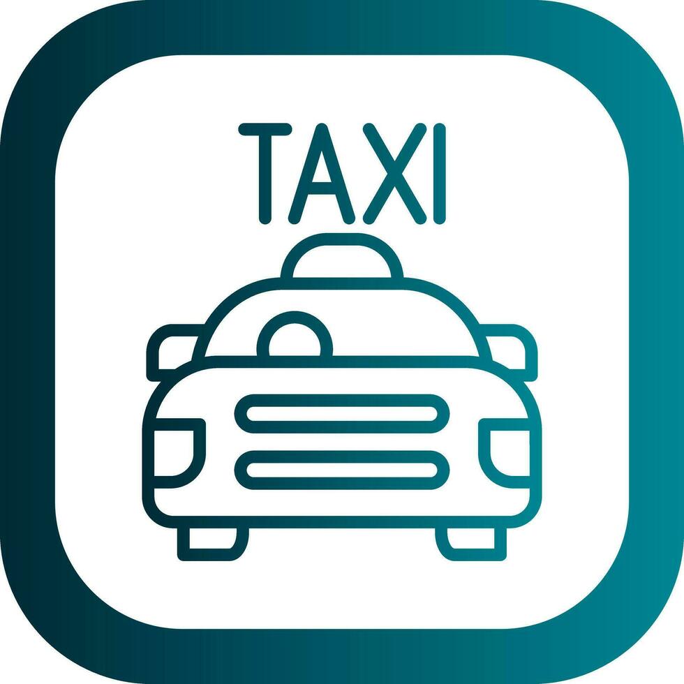Taxi vettore icona design