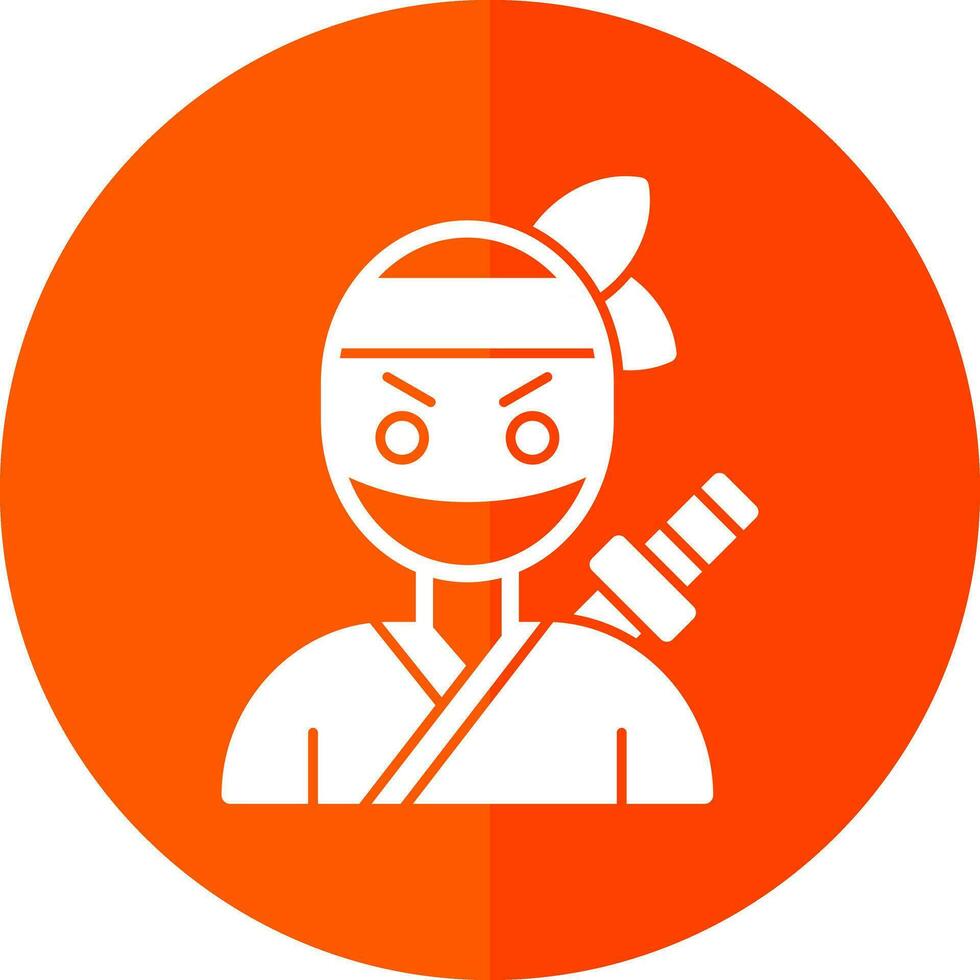 ninja vettore icona design