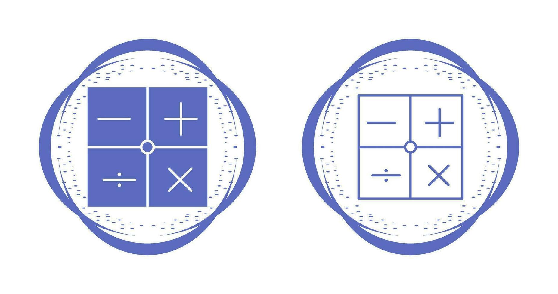 matematica simboli vettore icona