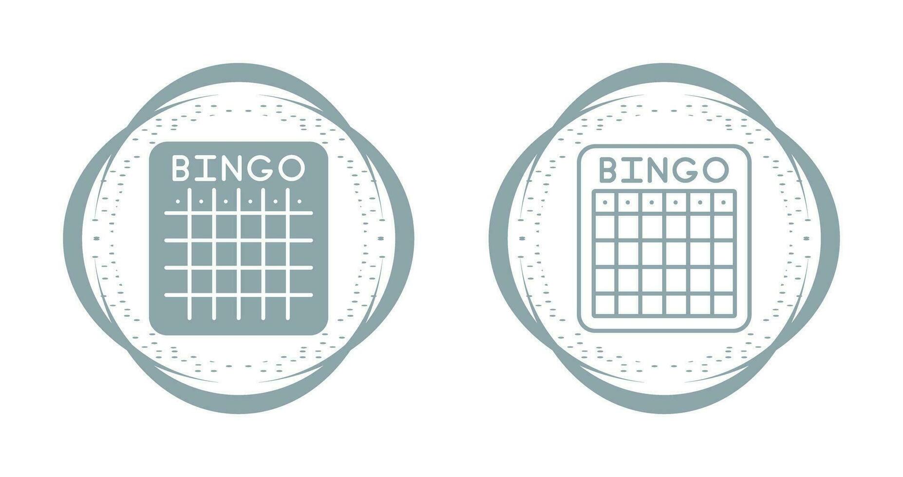 icona del vettore bingo