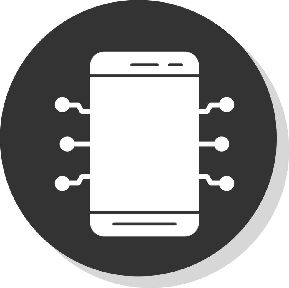 mobile tecnologia vettore icona design