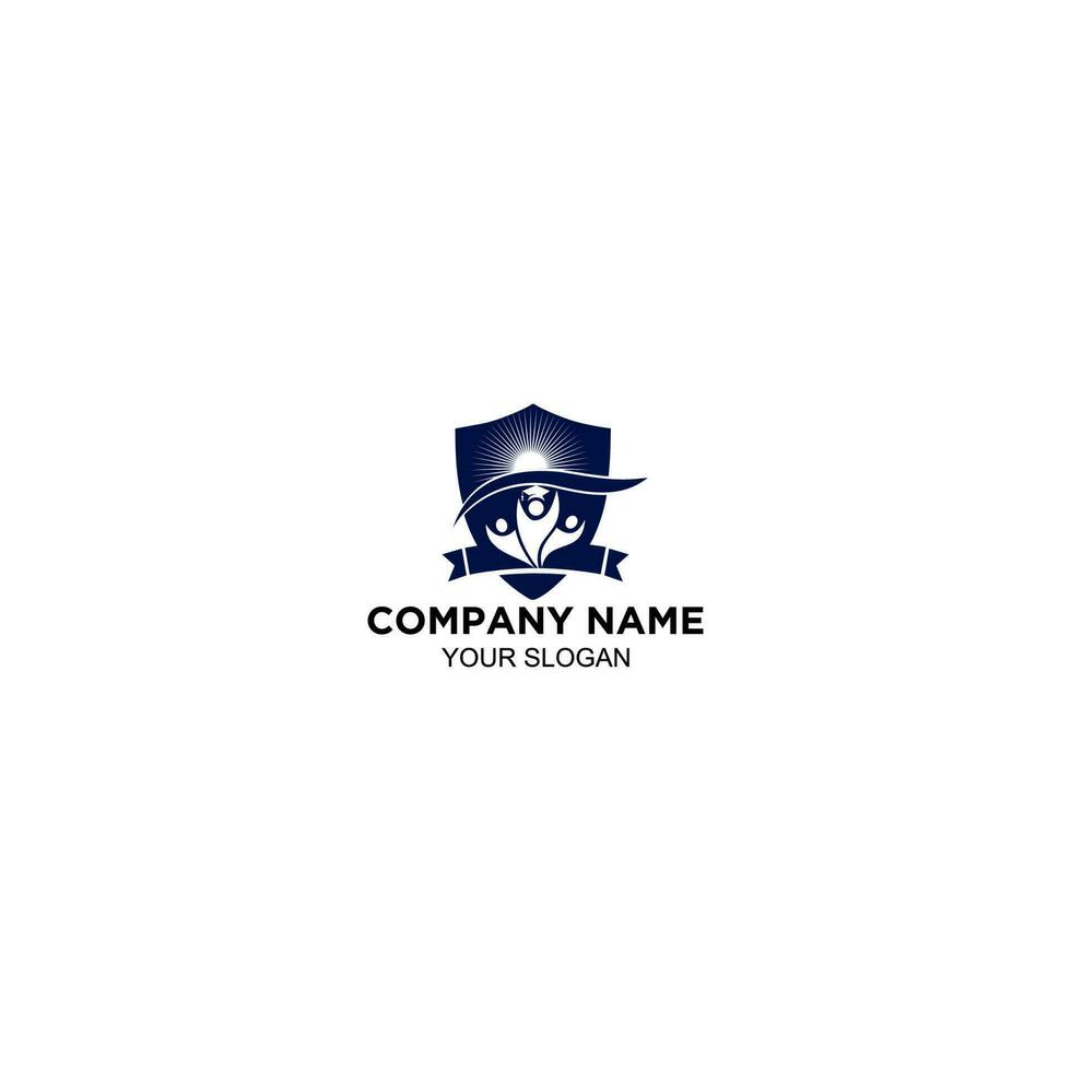 formazione scolastica scuola logo design vettore