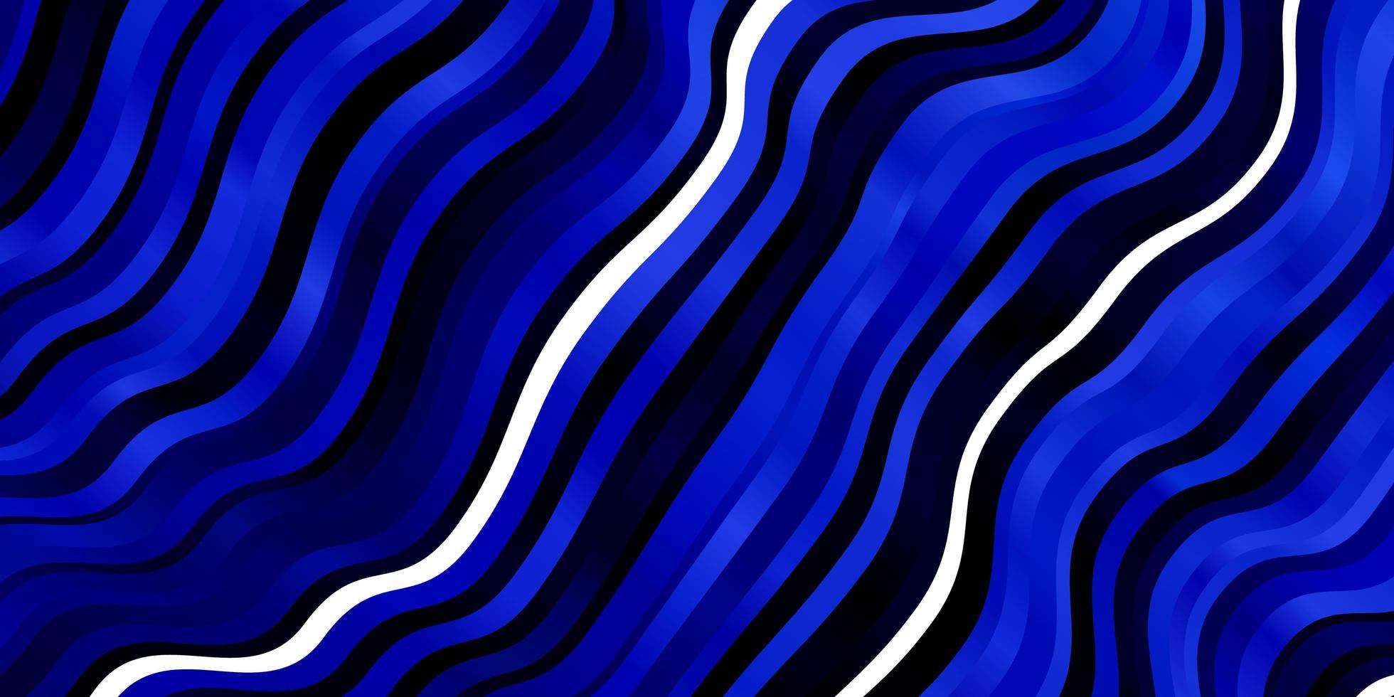 trama vettoriale blu scuro con linee ironiche.
