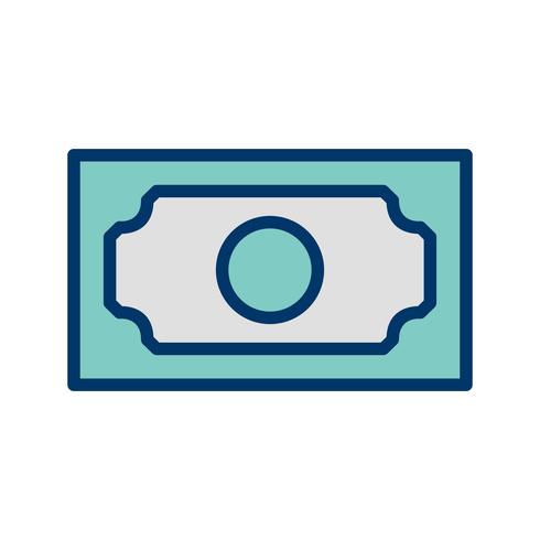 Icona di vettore della banconota
