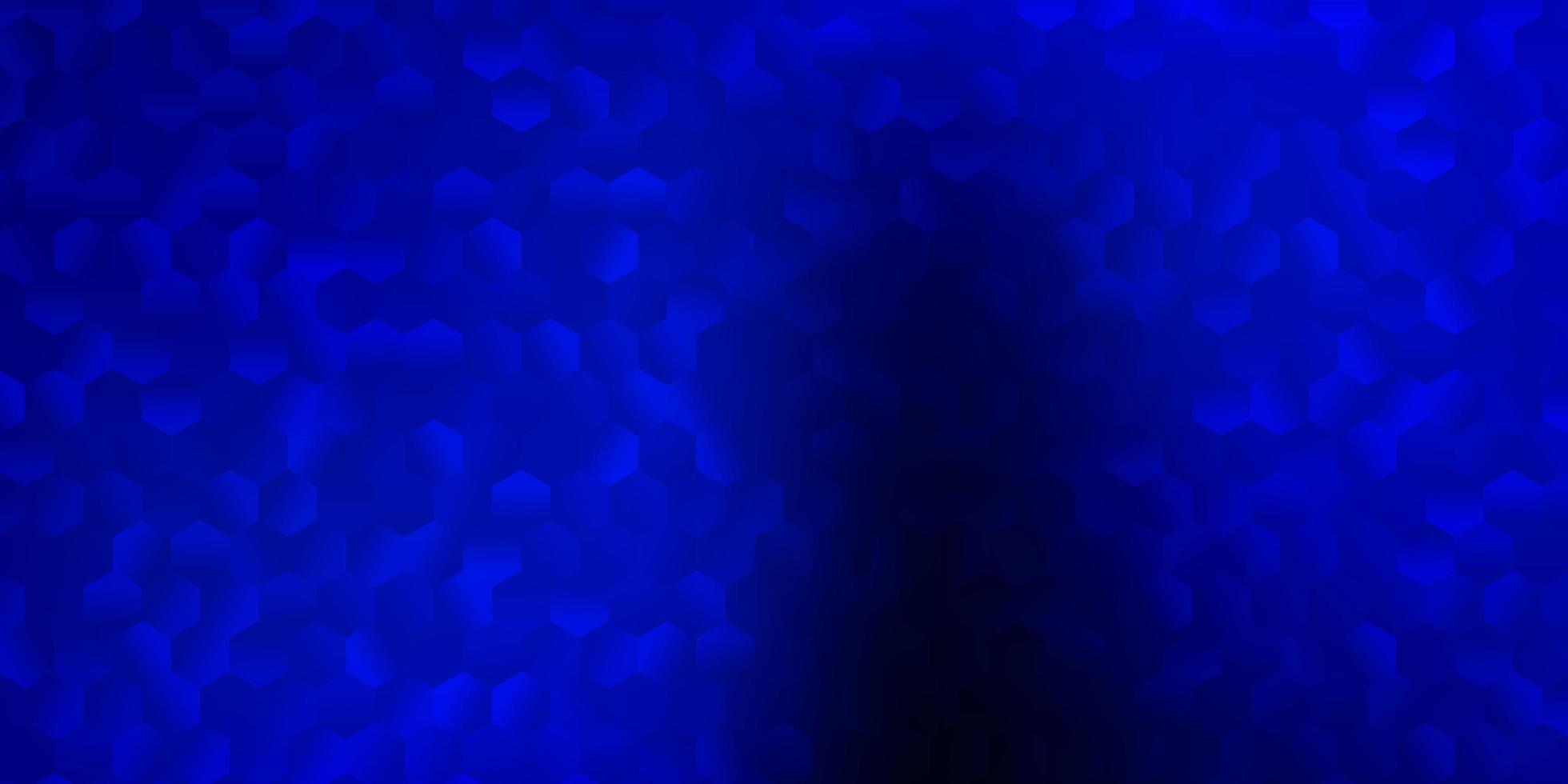 modello vettoriale blu scuro con forme astratte.