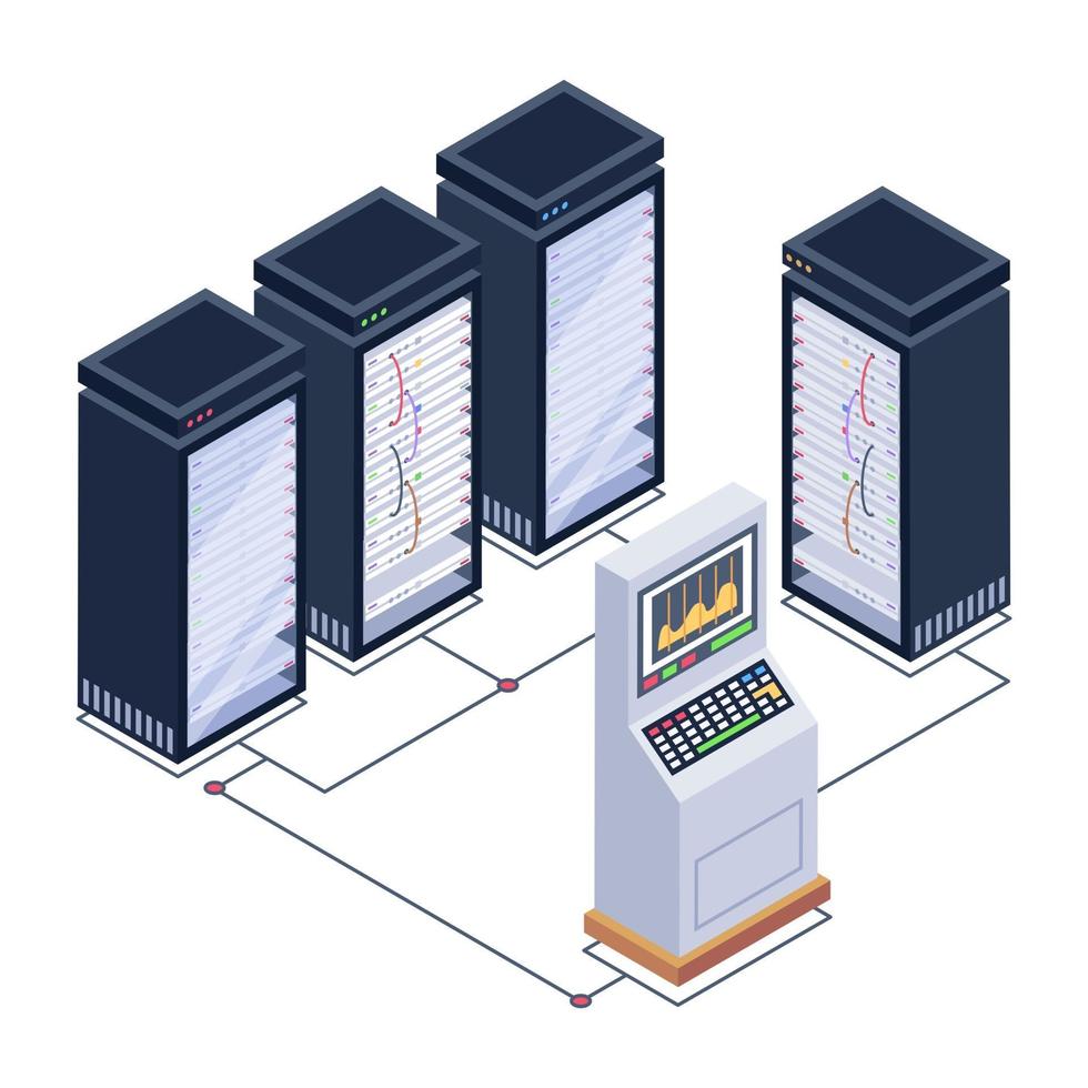 circuito server e sala vettore