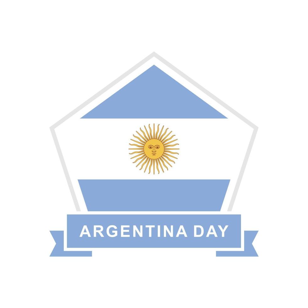 vettore di design del giorno dell'argentina