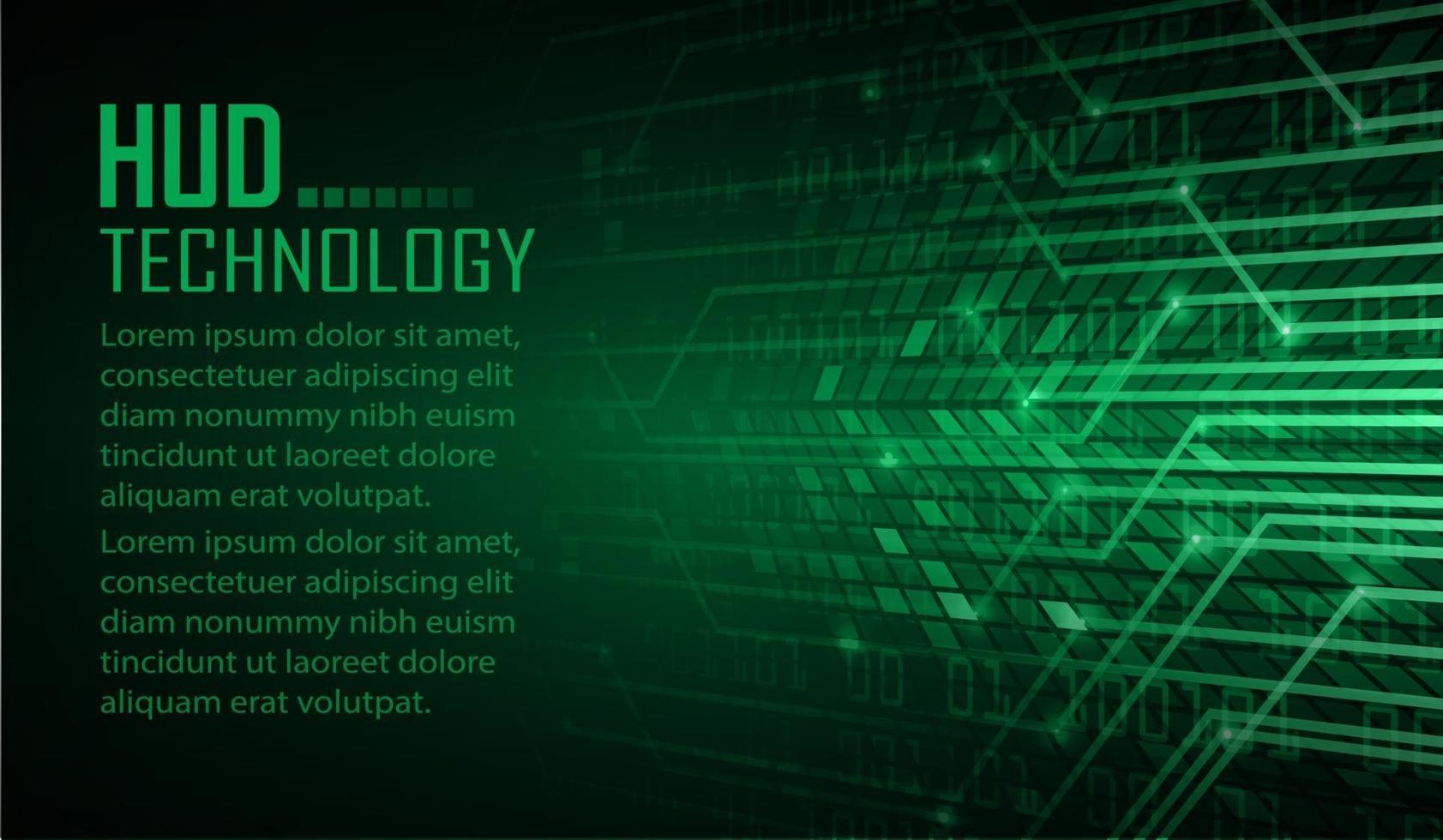 fondo di concetto di tecnologia futura del circuito cyber vettore