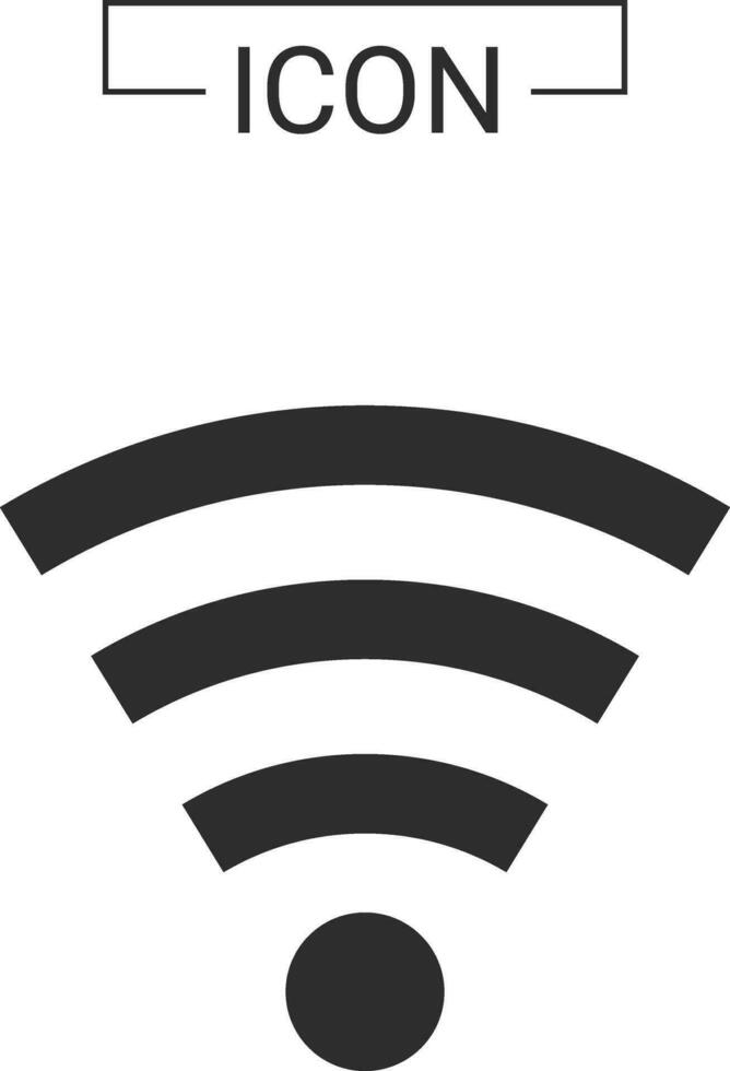 Wi-Fi icone Internet Rete vettore