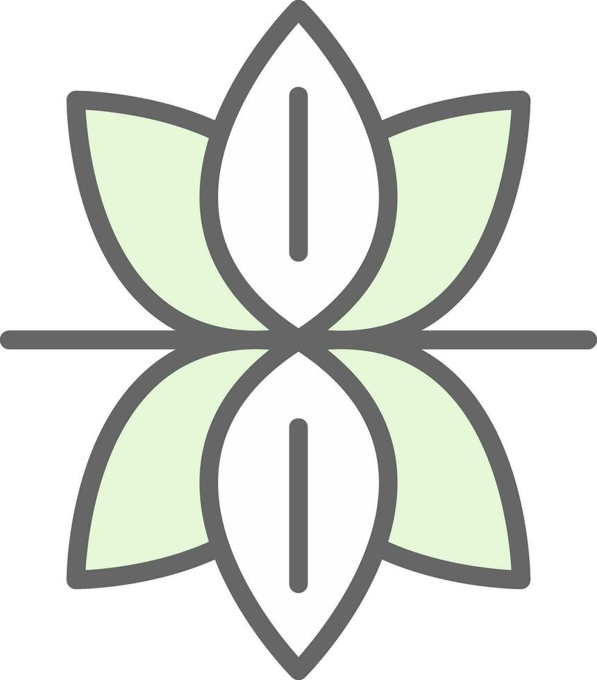 loto fiore vettore icona design