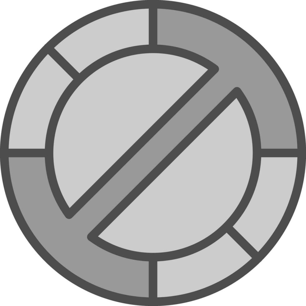 proibito vettore icona design